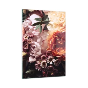 Billede på glas - Indhyllet i skønhed - 50x70 cm