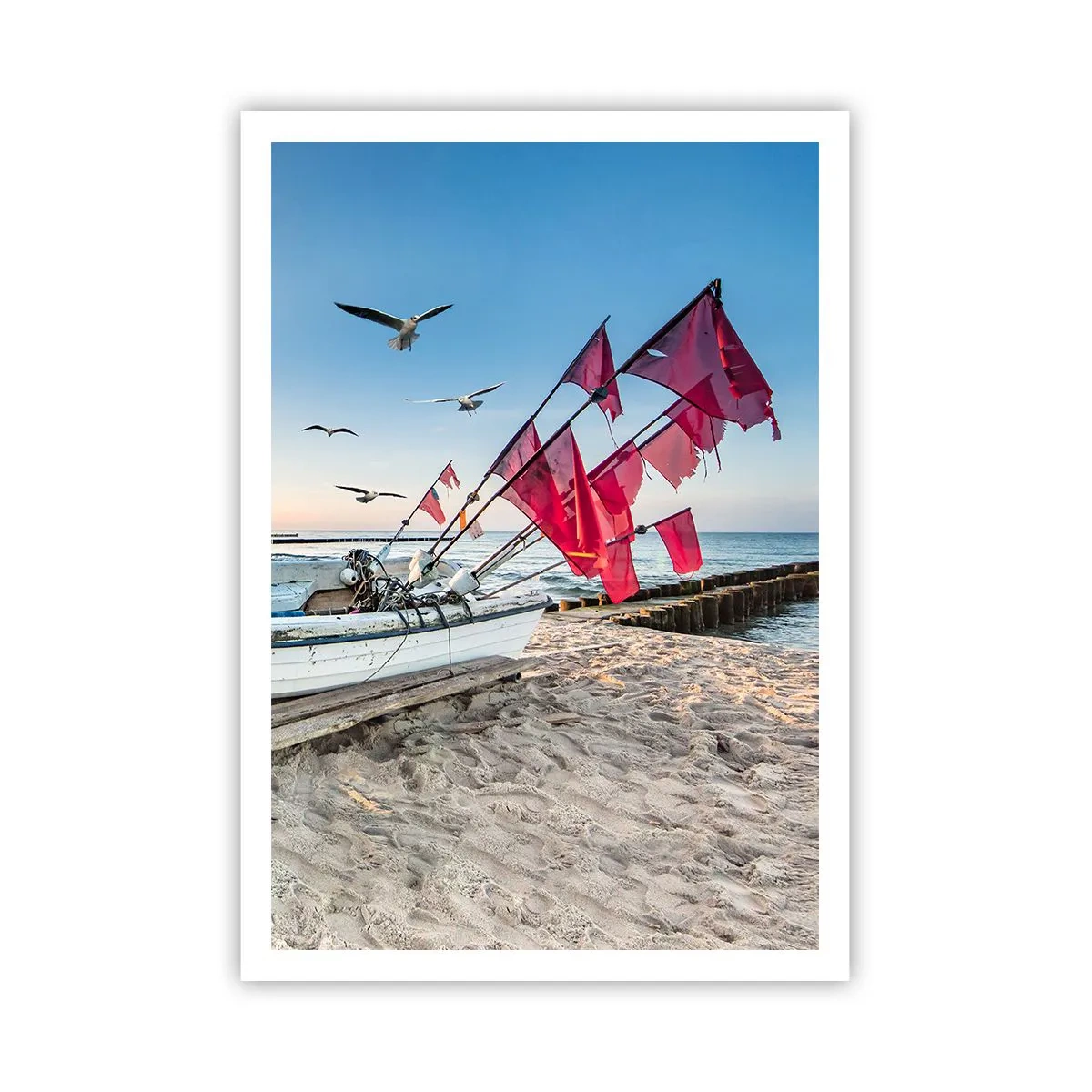 Plakat - Et velfortjent hvil - 70x100 cm