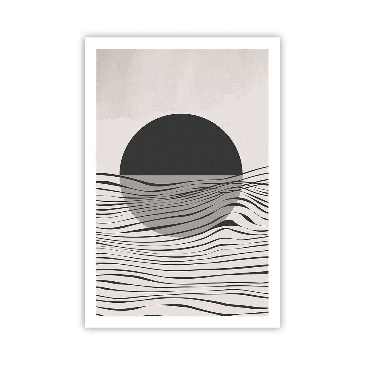 Plakat - Halvkomposition - 61x91 cm