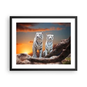 Plakat i sort ramme - Ligesom i Narnia - 50x40 cm