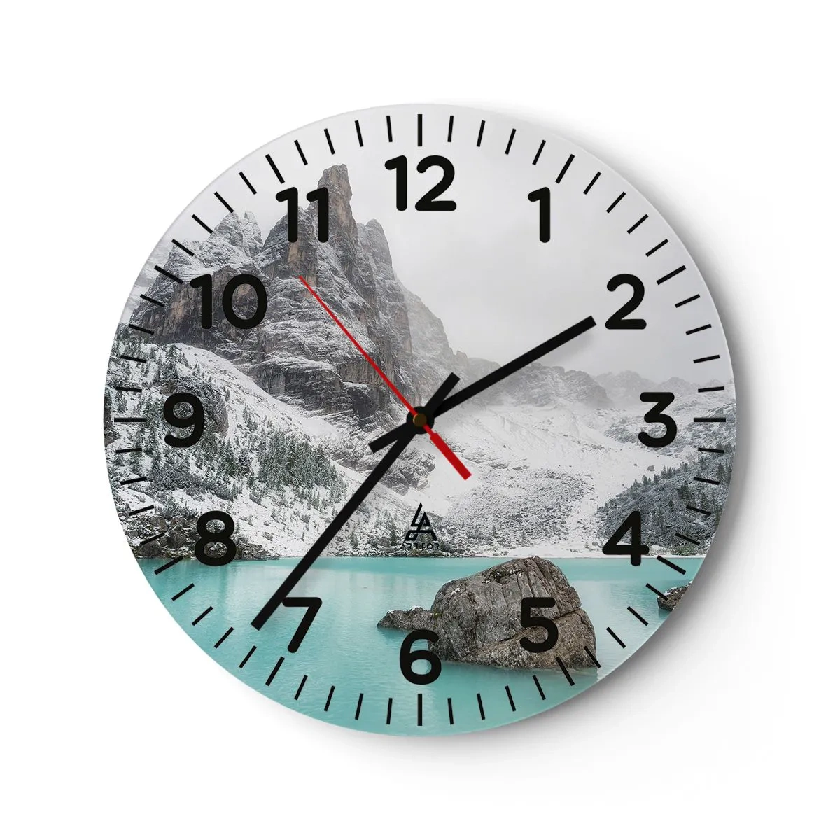 Vægur, Uret - På vagt - 40x40 cm