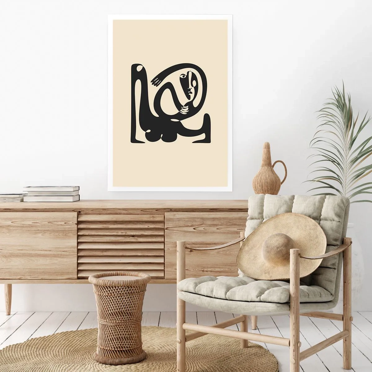 Plakat - Næsten Picasso - 40x50 cm