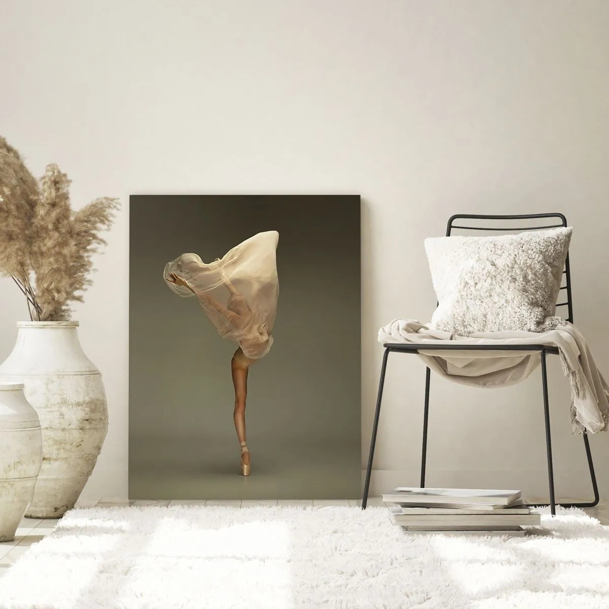 Billede på glas - Den er ved at flyve - 50x70 cm