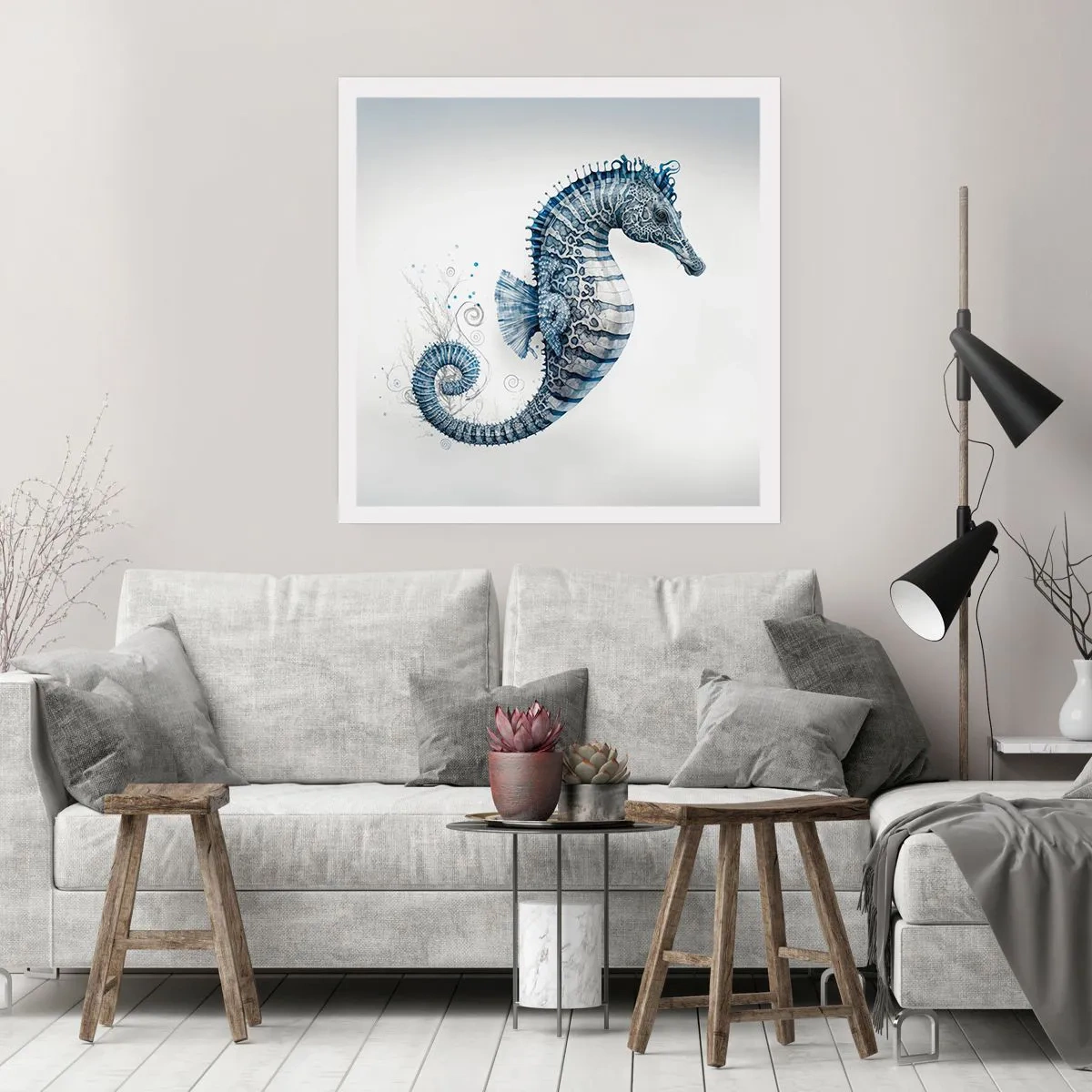 Plakat - En subtil vittighed fra naturen - 60x60 cm