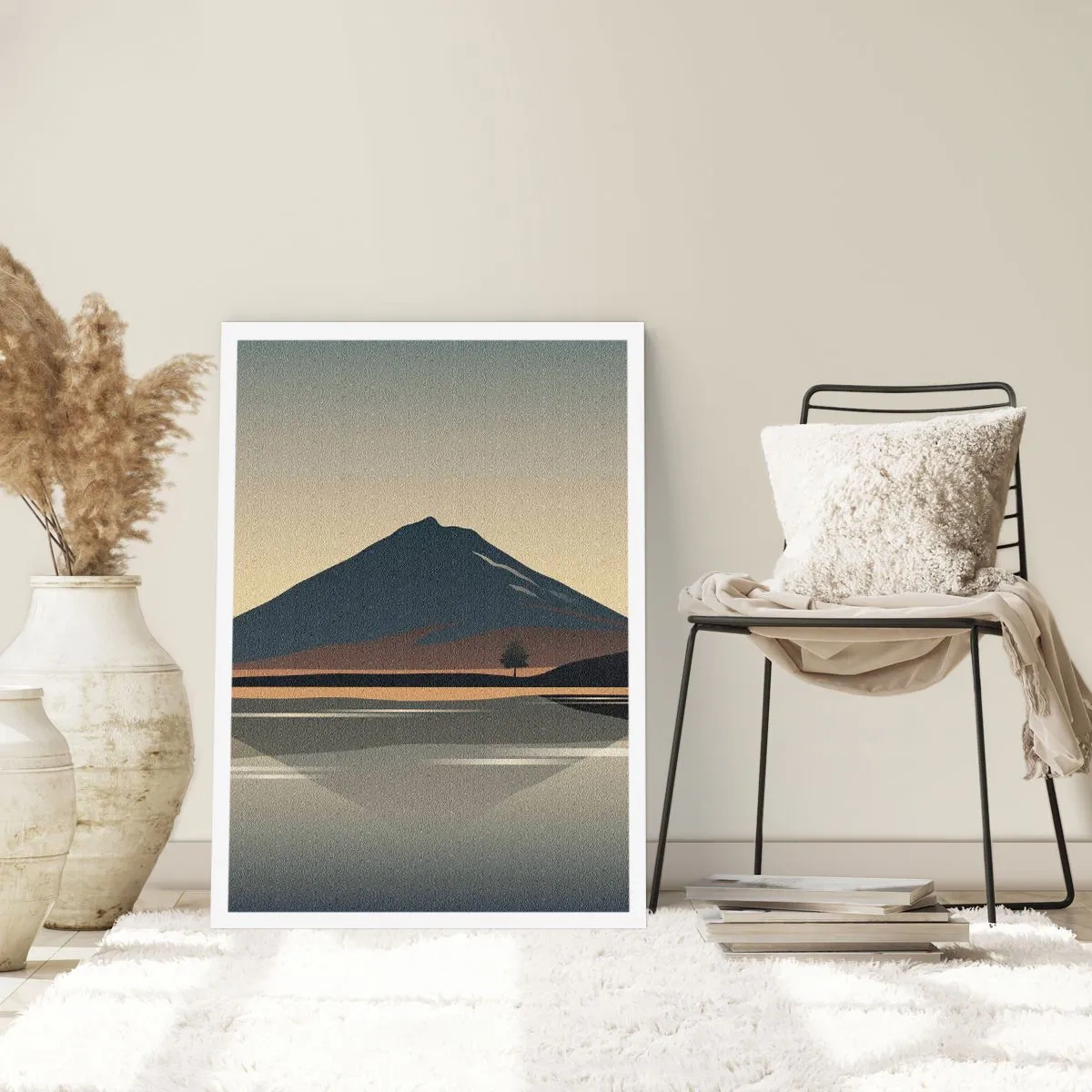 Plakat - Spejlrefleksion - 40x50 cm