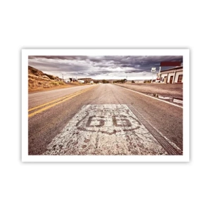 Plakat - Mother Road - amerikansk legende - 91x61 cm