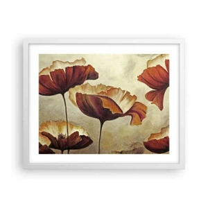 Plakat i hvid ramme - Marker - 50x40 cm