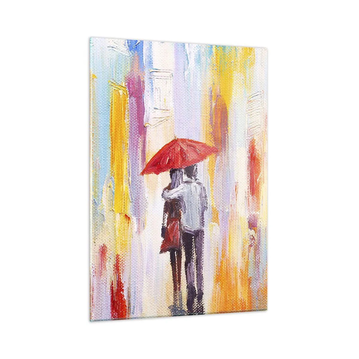 Billede på glas - Lad det regne mere - 50x70 cm