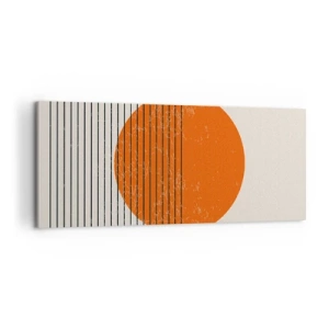 Lærredstryk - Billede på lærred - Altid solen - 100x40 cm