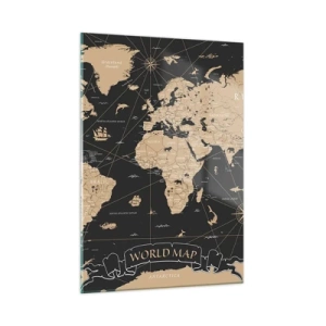 Billede på glas - Grænserne for min verden - 50x70 cm