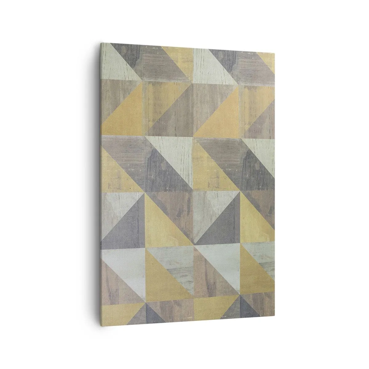 Lærredstryk - Billede på lærred - Ved trekantens vinkel - 70x100 cm