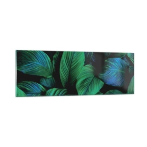 Billede på glas - I den grønne flok - 90x30 cm