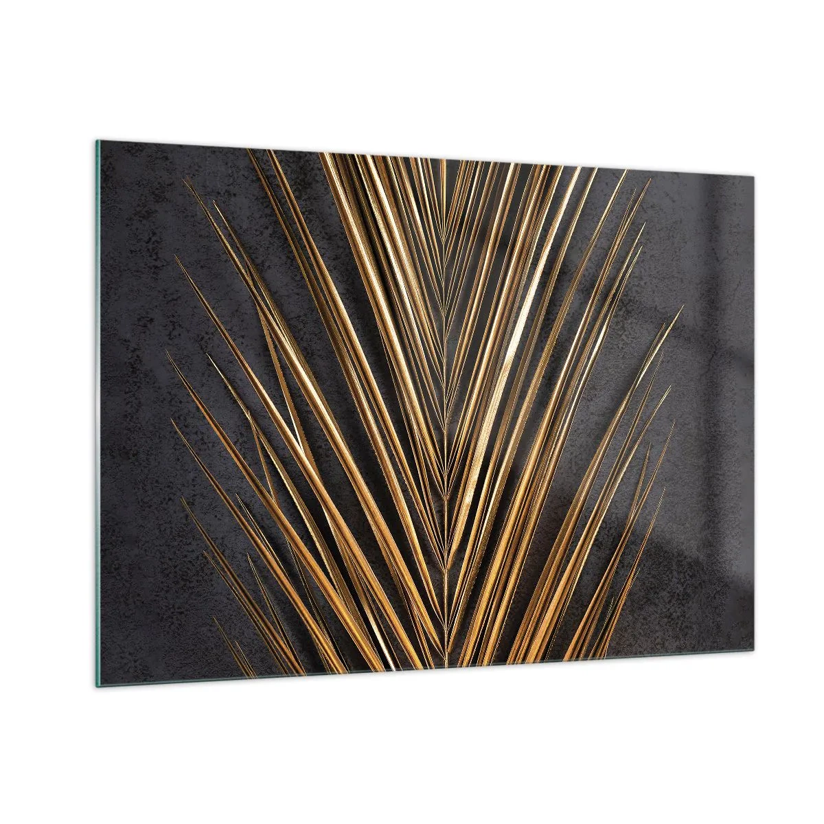 Billede på glas - Tropernes guld - 100x70 cm