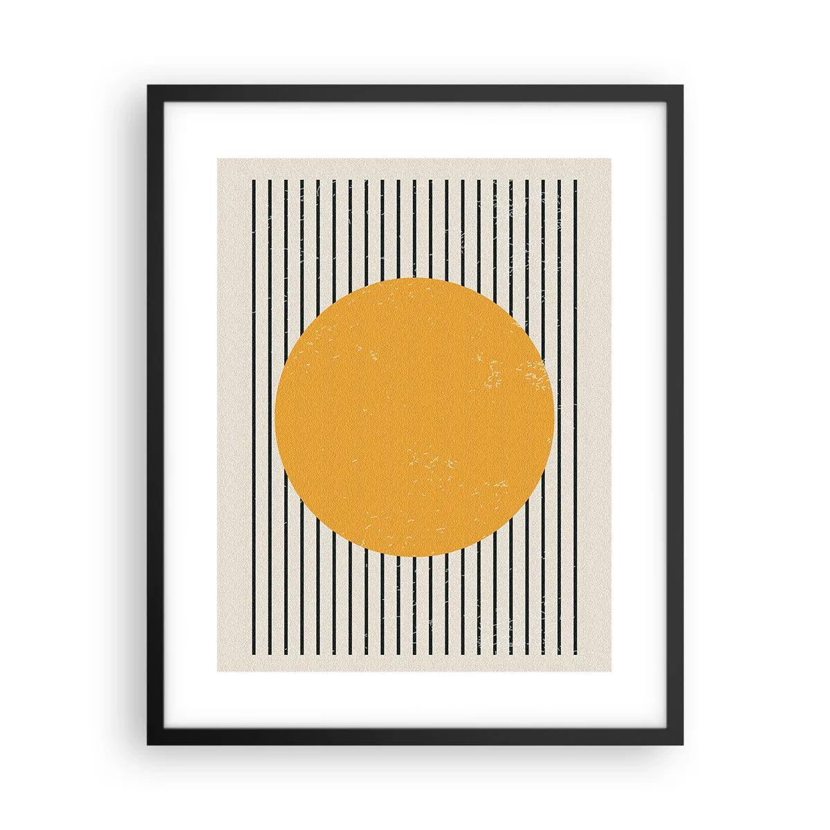 Plakat i sort ramme - Enkelthedens kraft - 40x50 cm
