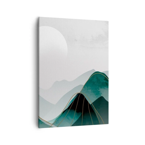 Lærredstryk - Billede på lærred - I fuld majestæt - 50x70 cm