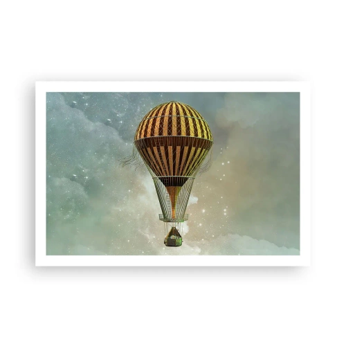 Plakat - Banebrydende flyvninger - 91x61 cm