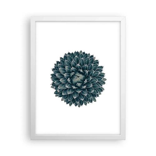 Plakat i hvid ramme - Ørkenstjerne - 30x40 cm