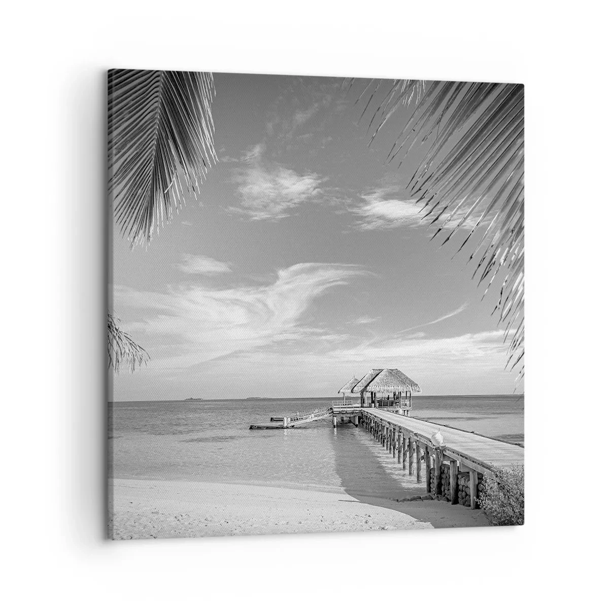 Lærredstryk - Billede på lærred - Et minde eller en drøm? - 50x50 cm