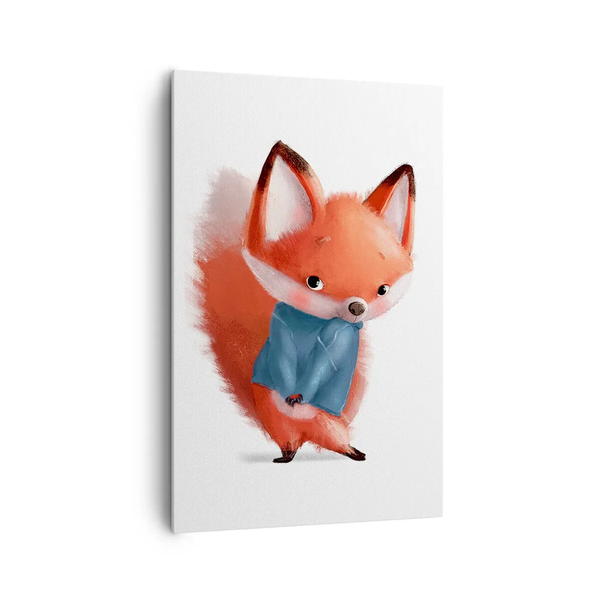 Lærredstryk - Billede på lærred - Ser jeg smuk ud i den her? - 80x120 cm