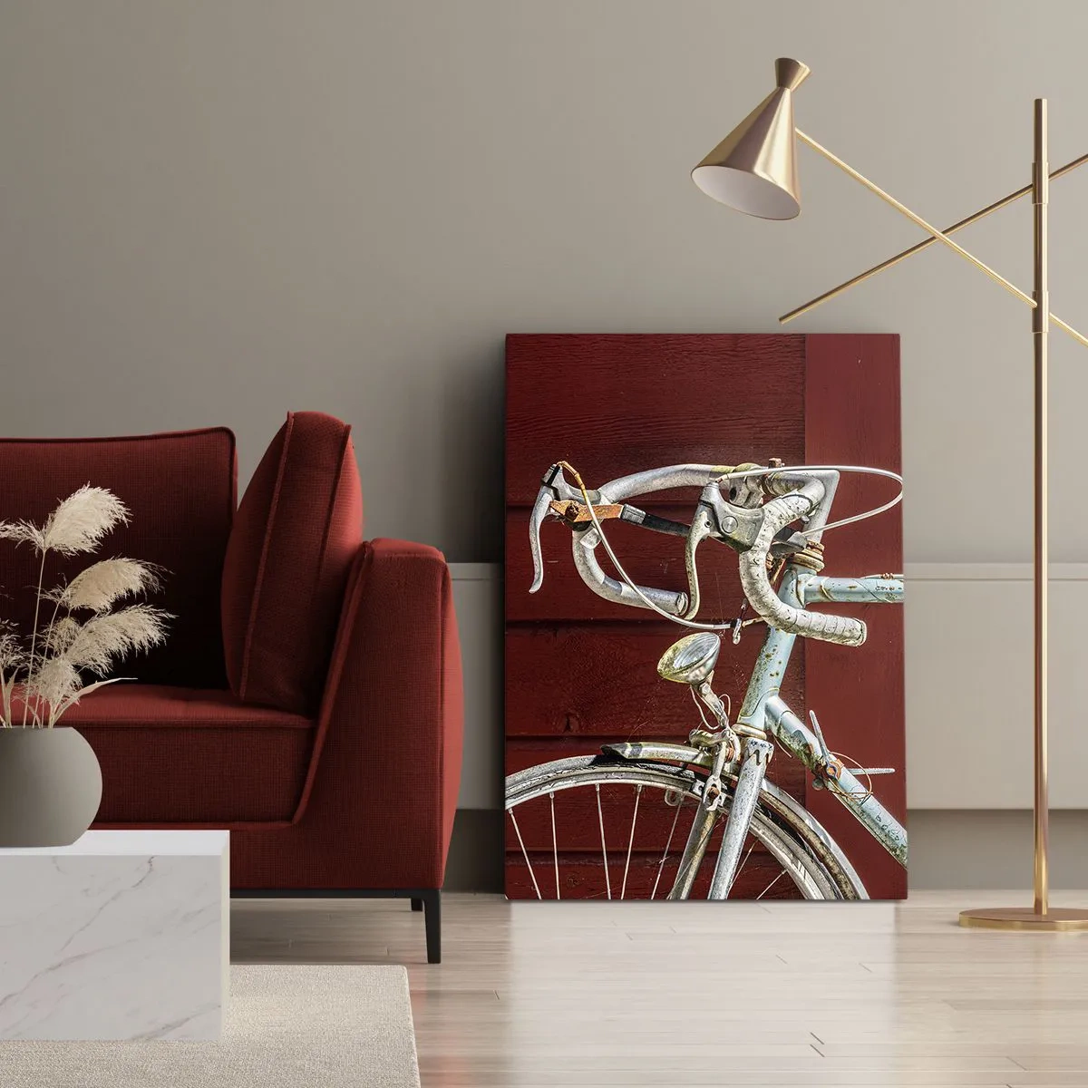 Lærredstryk - Billede på lærred - Skabt til at sejre - 45x80 cm