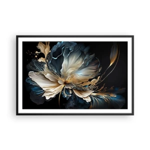Plakat i sort ramme - Eventyrlig bregneblomst - 91x61 cm