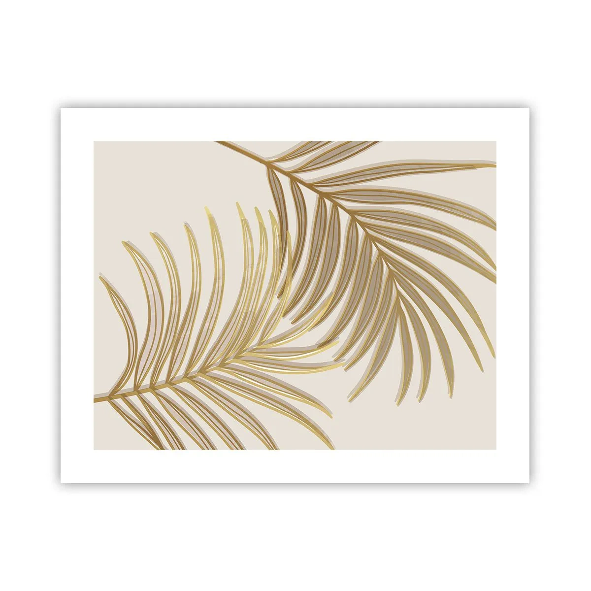 Plakat - Gylden palme! - 50x40 cm