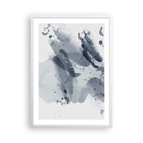Plakat i hvid ramme - En undersøgelse af vandets natur - 50x70 cm