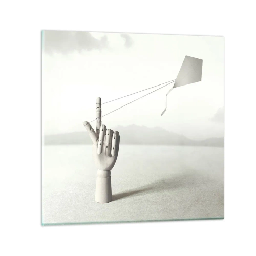 Billede på glas - Styrkeprøve - 30x30 cm