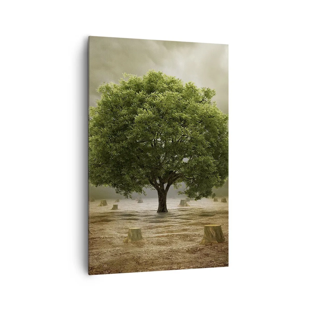 Lærredstryk - Billede på lærred - Alt håb - 80x120 cm