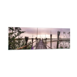 Billede på glas - Den stille og rolige atmosfære i Asien - 160x50 cm