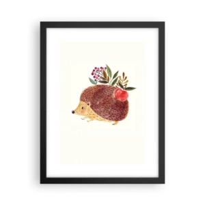 Plakat i sort ramme - Og du kan allerede lide mig - 30x40 cm