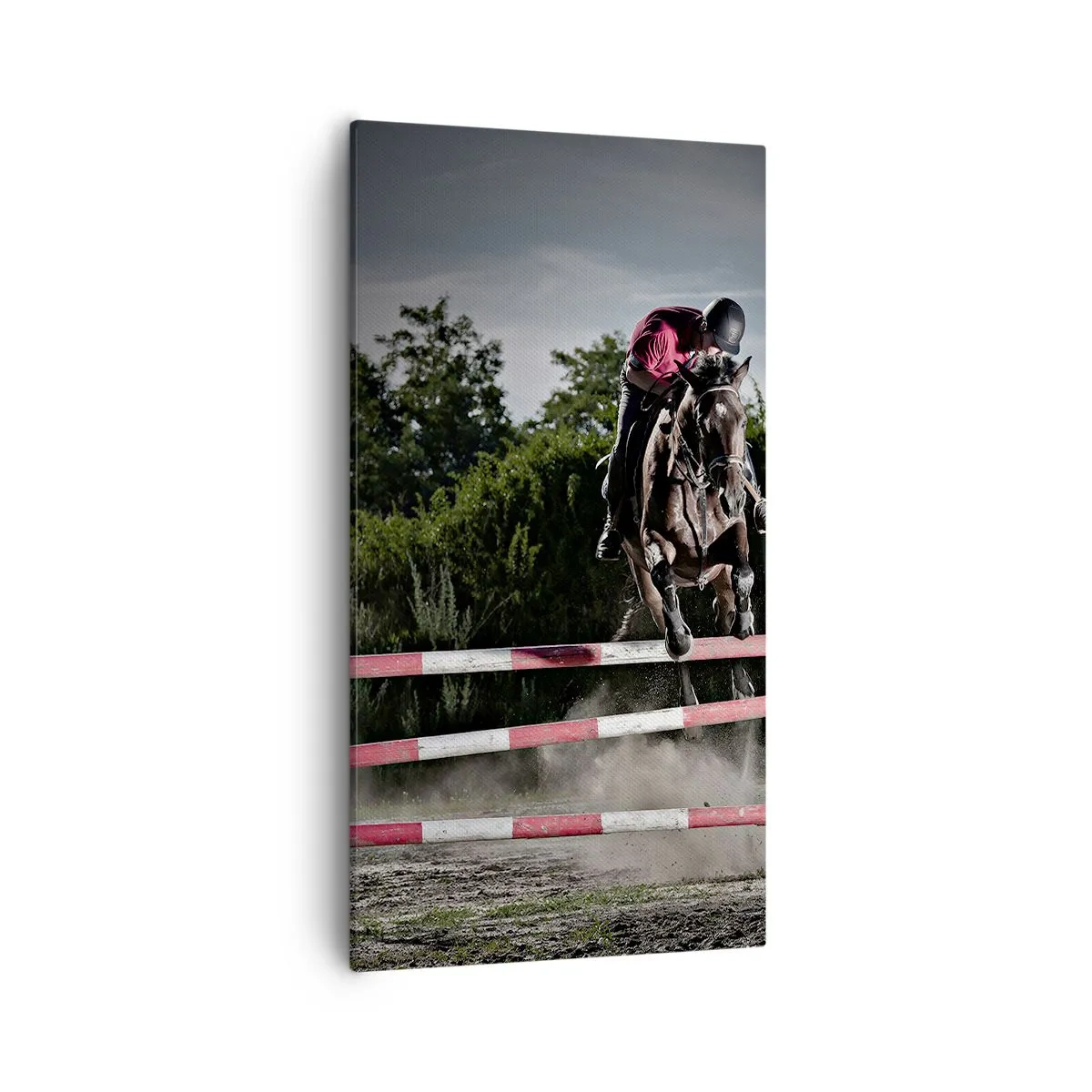 Lærredstryk - Billede på lærred - Sammen om sejren - 55x100 cm