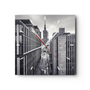 Vægur, Uret - Warszawa dalen - 30x30 cm