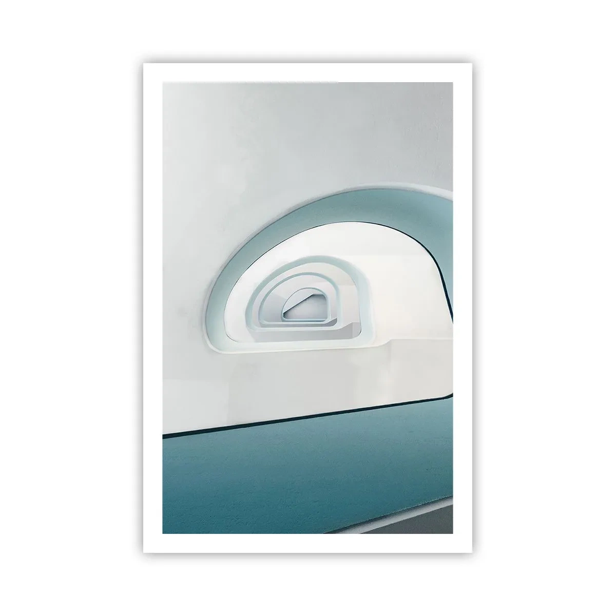 Plakat - Til bunden af det blå - 61x91 cm