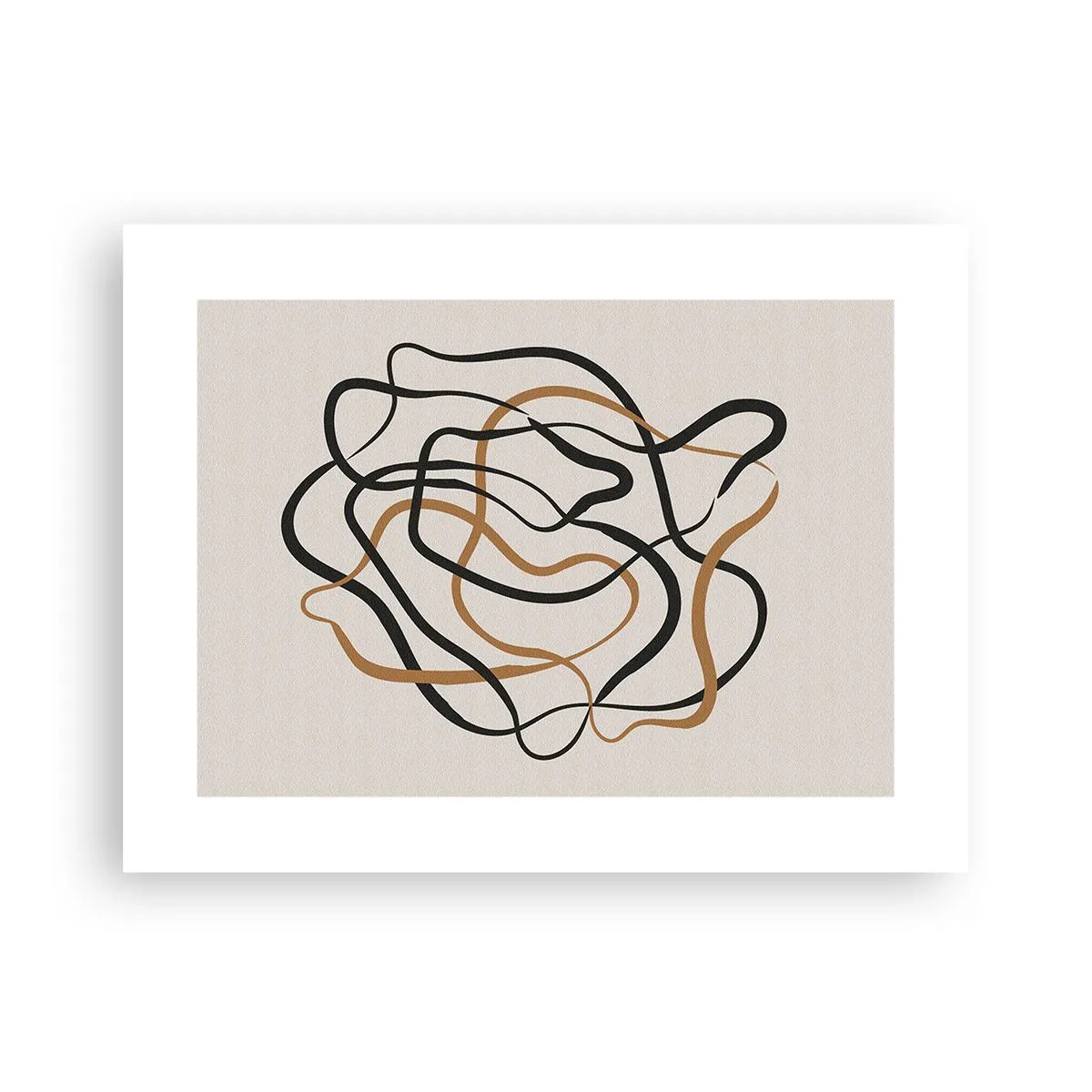 Plakat - Alt er gået galt - 40x30 cm