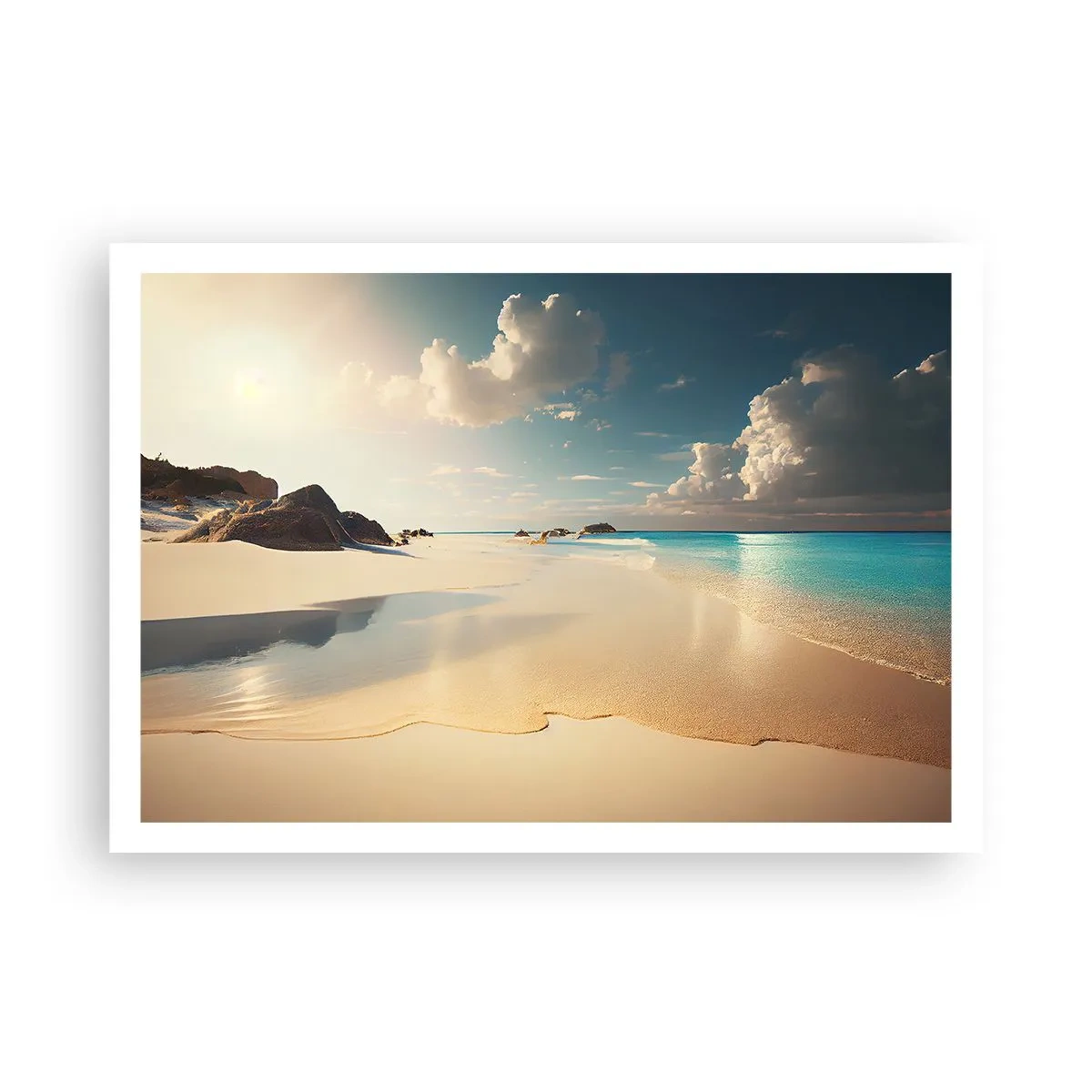 Plakat - En drømmeagtig dag - 100x70 cm