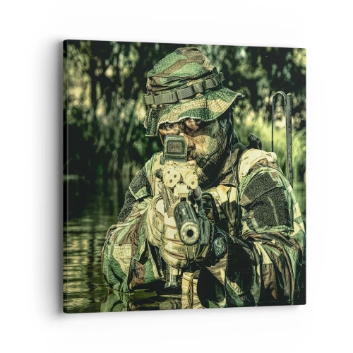 Lærredstryk - Billede på lærred - Det bedste af det bedste - 40x40 cm