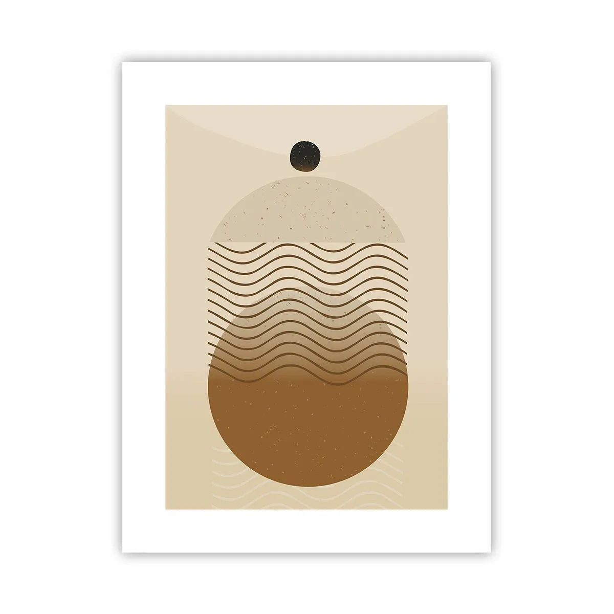 Plakat - Om geometriske figurers oprindelse - 30x40 cm