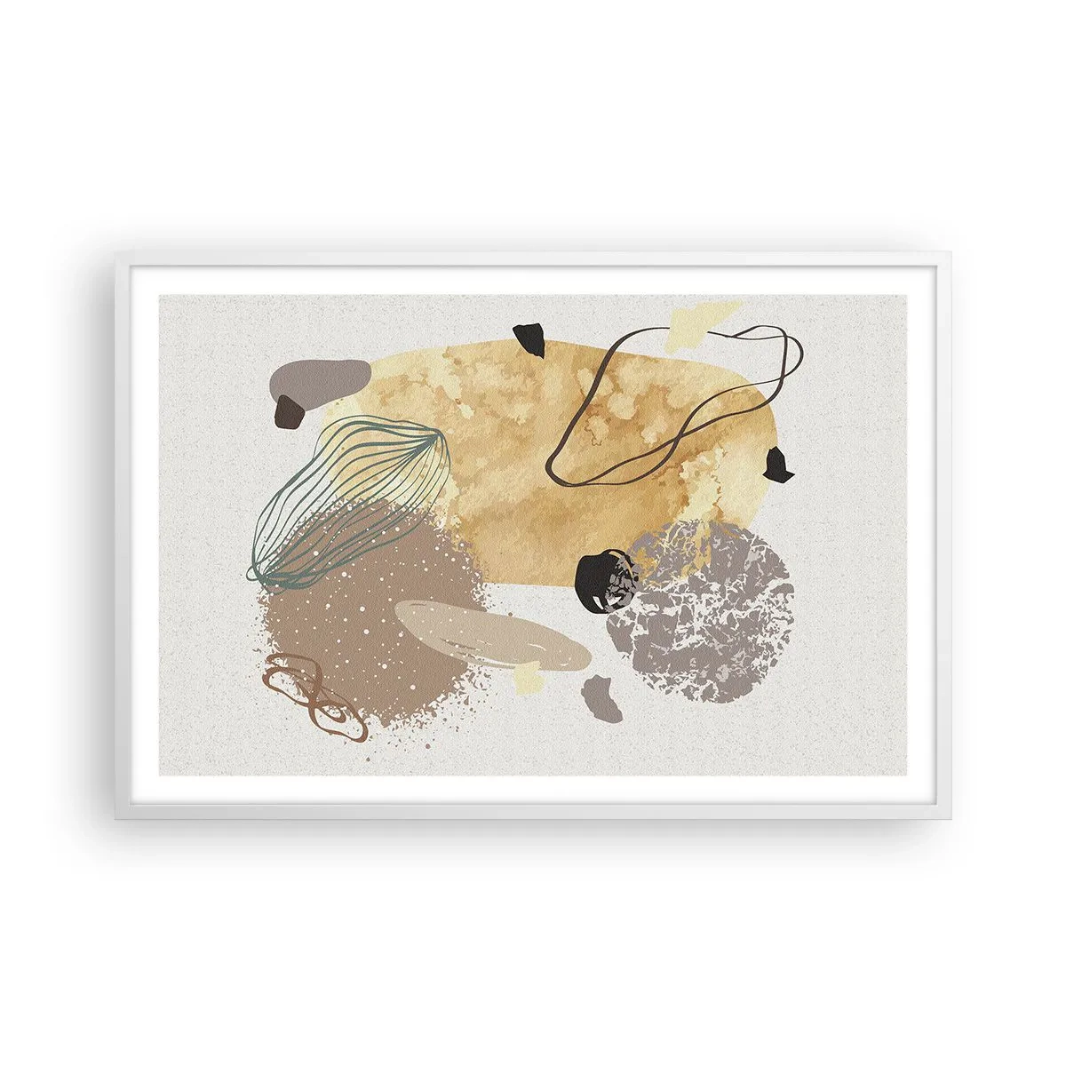 Plakat i hvid ramme - Anvendt plumkologi - 91x61 cm