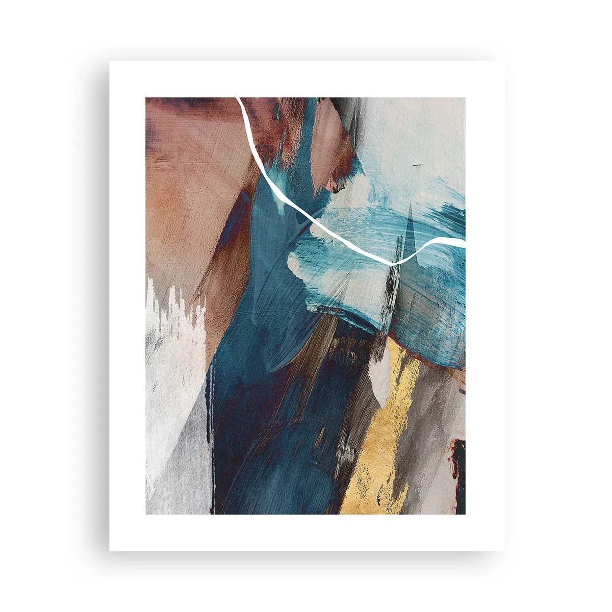Plakat - Med flair og energi - 40x50 cm