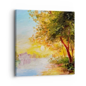 Lærredstryk - Billede på lærred - Et in Arcadia ego - 30x30 cm