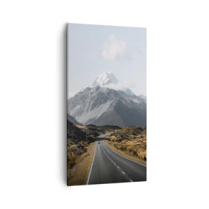 Lærredstryk - Billede på lærred - Vejen til hjerte - 55x100 cm