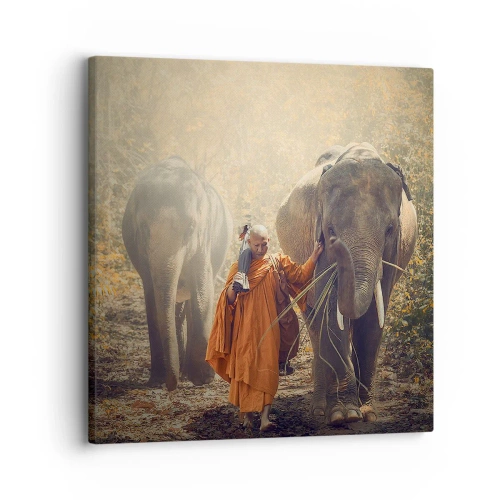 Lærredstryk - Billede på lærred - Fuld forståelse - 30x30 cm