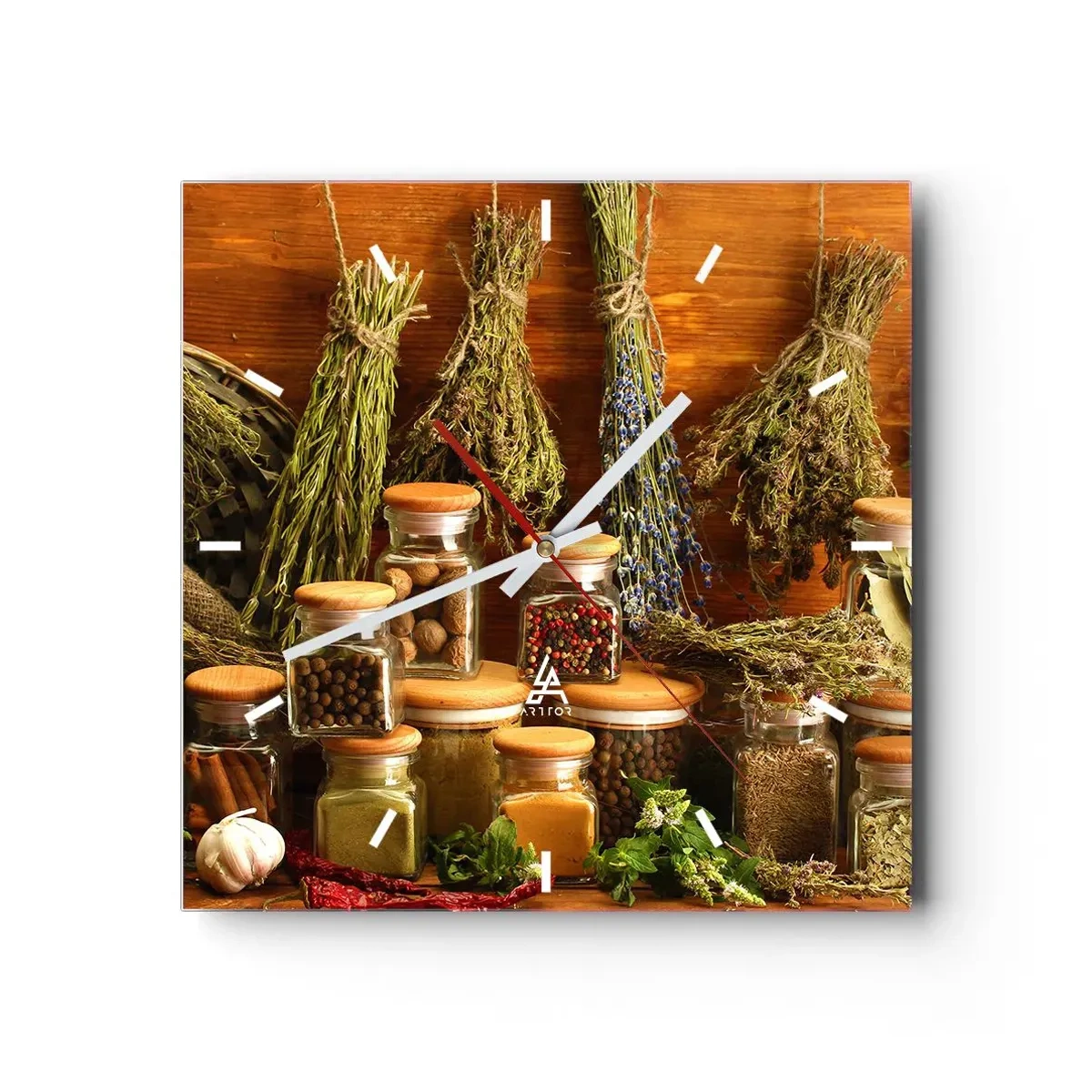 Vægur, Uret - Køkkenmagi - 30x30 cm