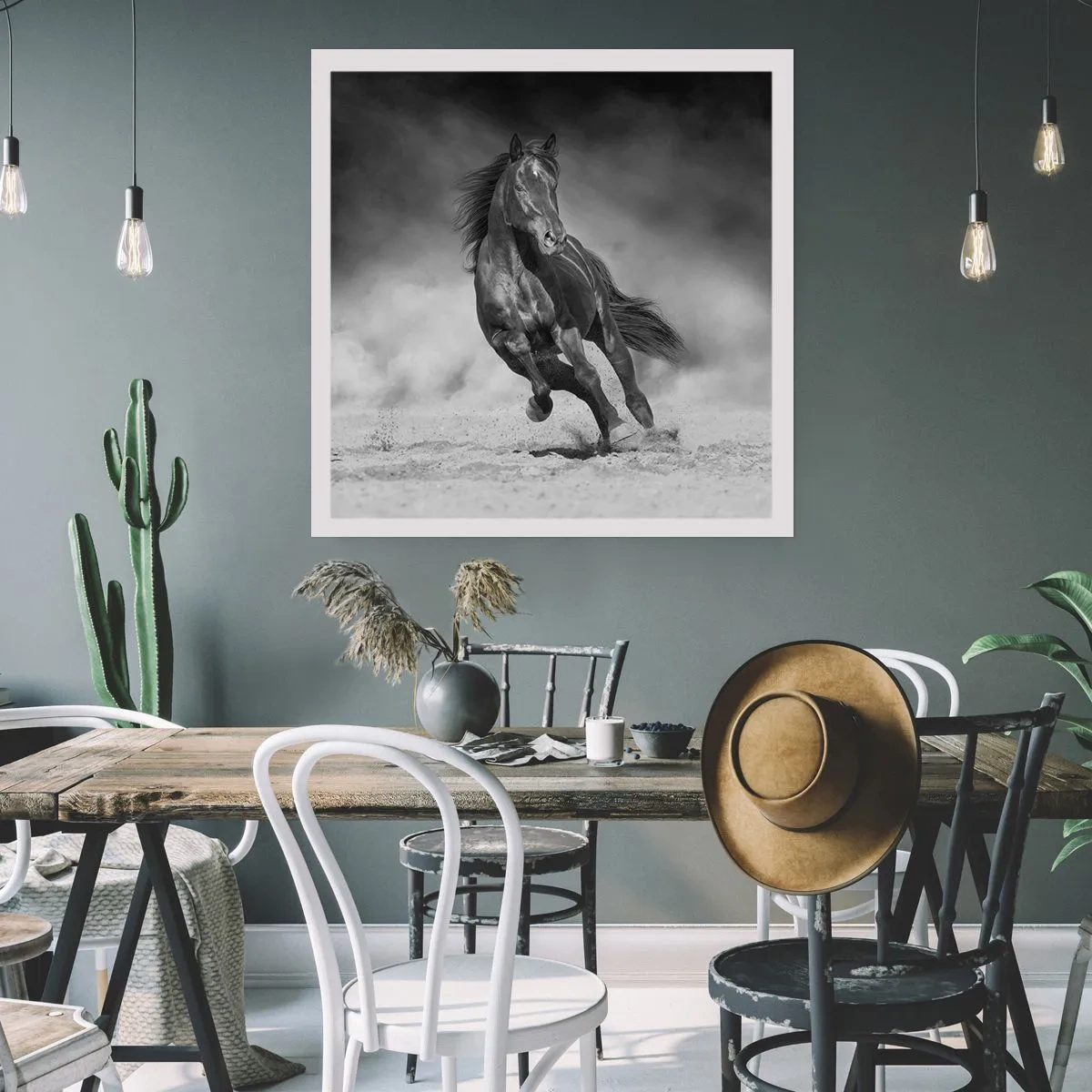 Plakat - Værdig til emiren selv - 60x60 cm