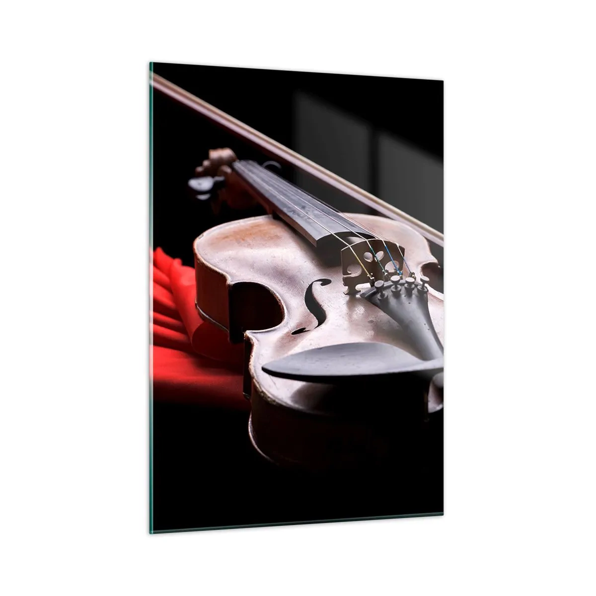 Billede på glas - Musik af følelser - 50x70 cm