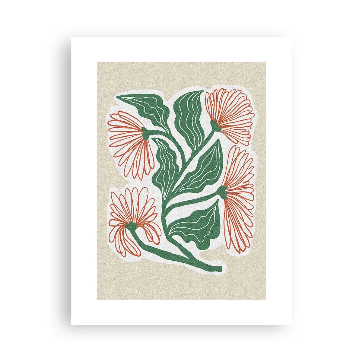 Plakat - Folkeligt og moderne - 30x40 cm