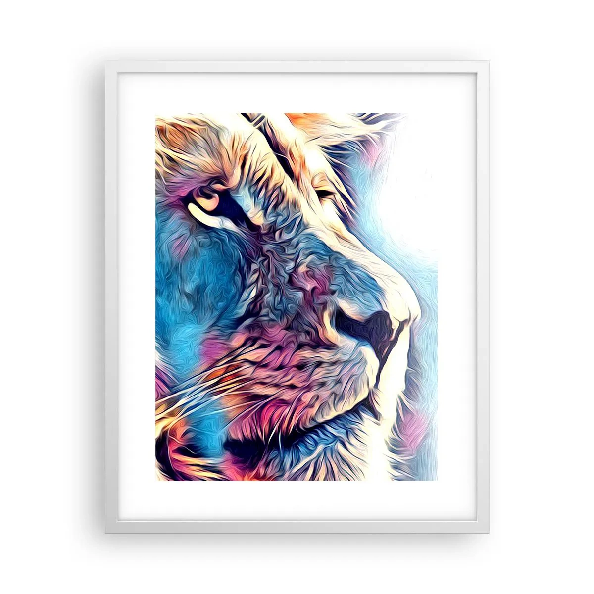 Plakat i hvid ramme - Naturens visdom - 40x50 cm