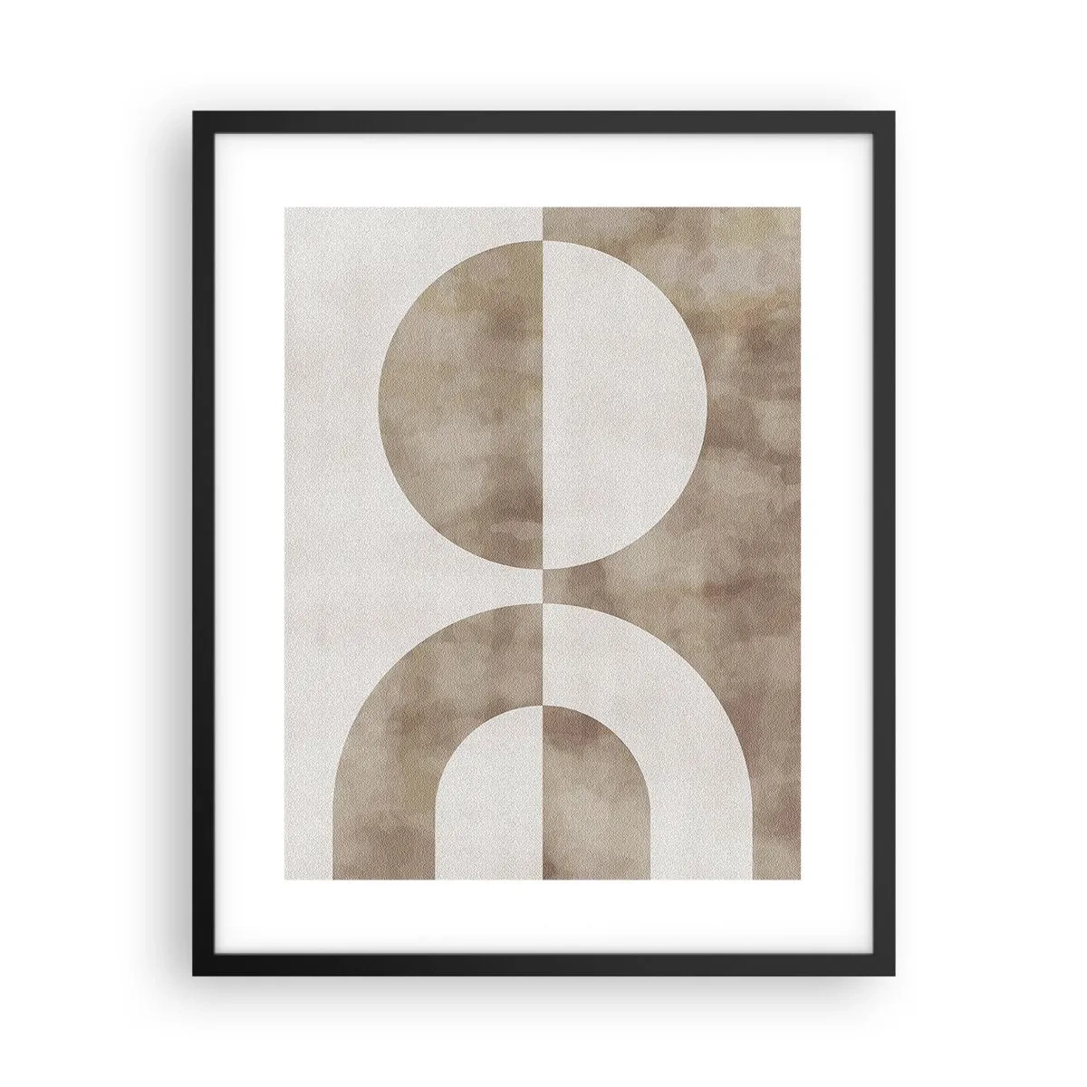 Plakat i sort ramme - Ligheder og forskelle - 40x50 cm