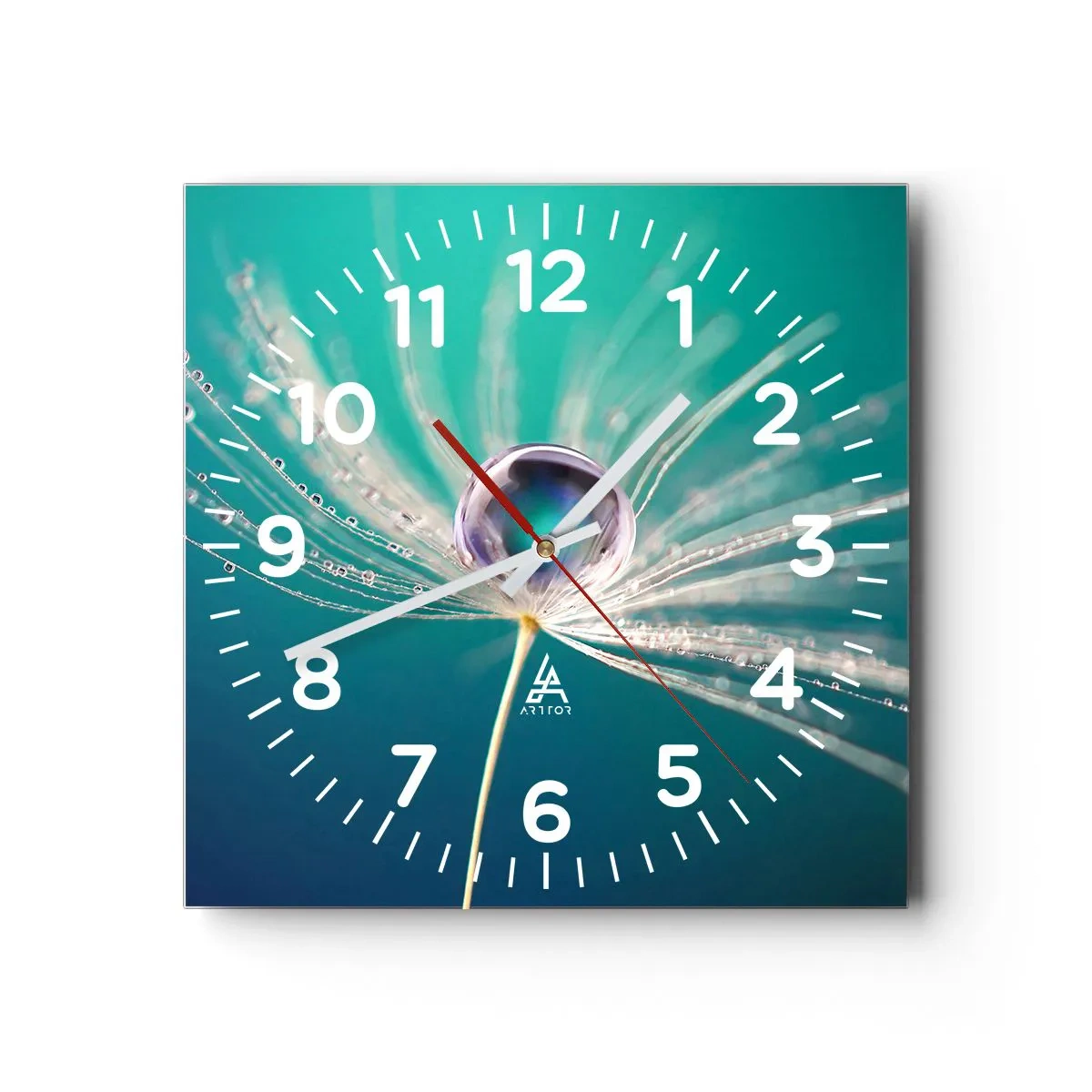 Vægur, Uret - Mystisk øjeblik - 30x30 cm